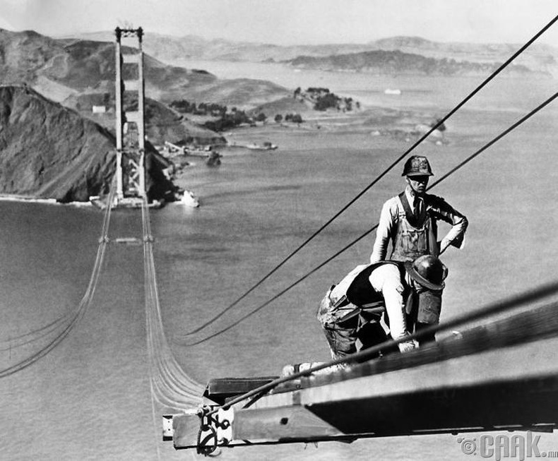 "Golden Gate" гүүр, Сан Франциско хот - 1933 он