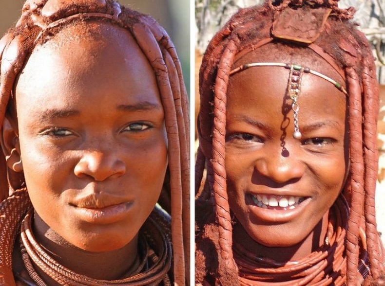 Химба (Himba) омгийн бүсгүйчүүд