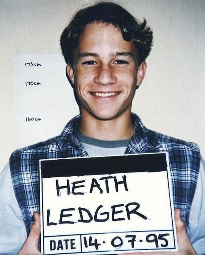 16 настай Хит Лежер жүжигчний сонгон шалгаруулалтад орж байгаа нь, 1995 он.