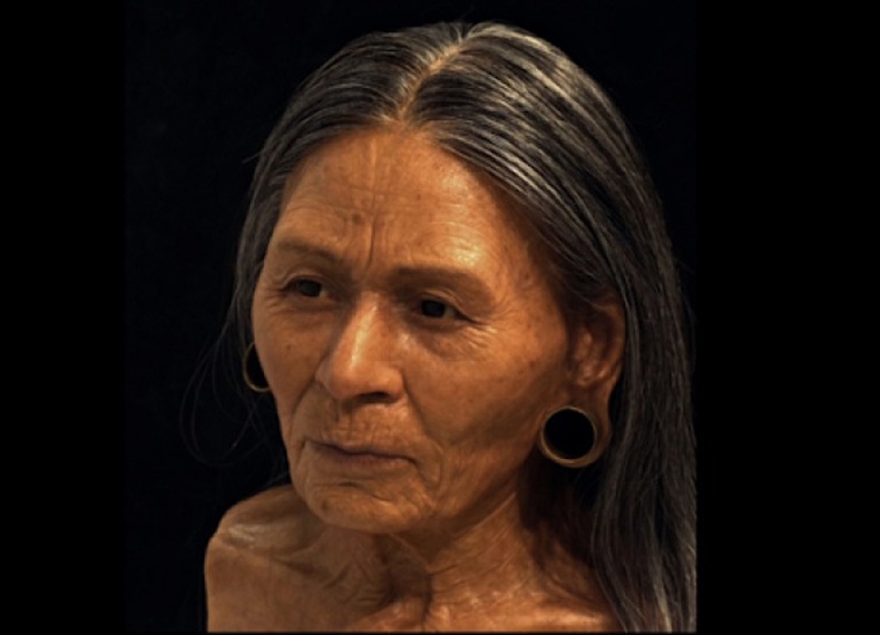 Бонус:1200 жилийн өмнө амьдарч байсан Перугийн хатны дахин сэргээсэн толгой