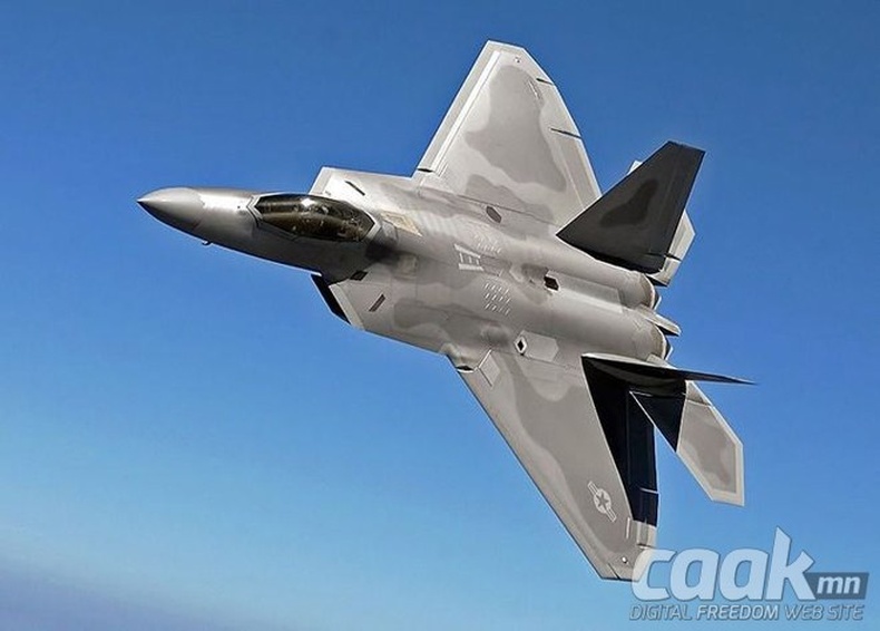 “F-22 Raptor” сөнөөгч онгоцны туршилт азгүйтлээ