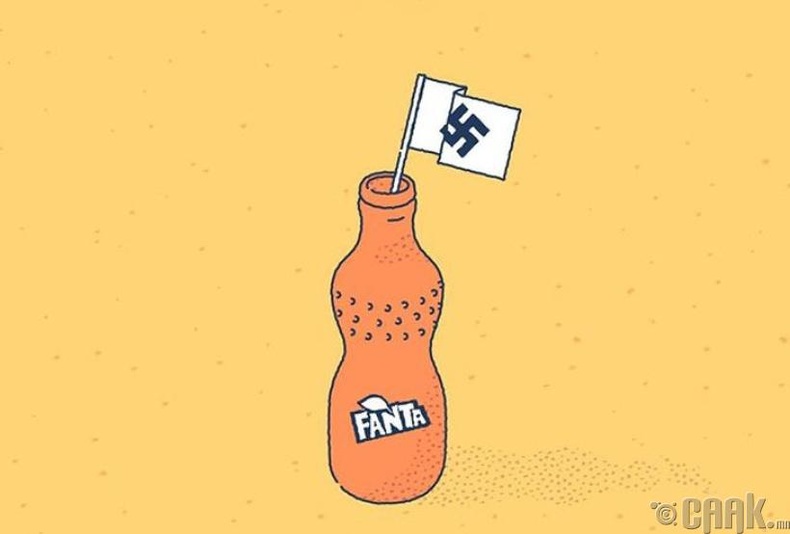 Германд Coca-Cola-ны сироп хангалтгүй байсны улмаас Fanta үүсжээ