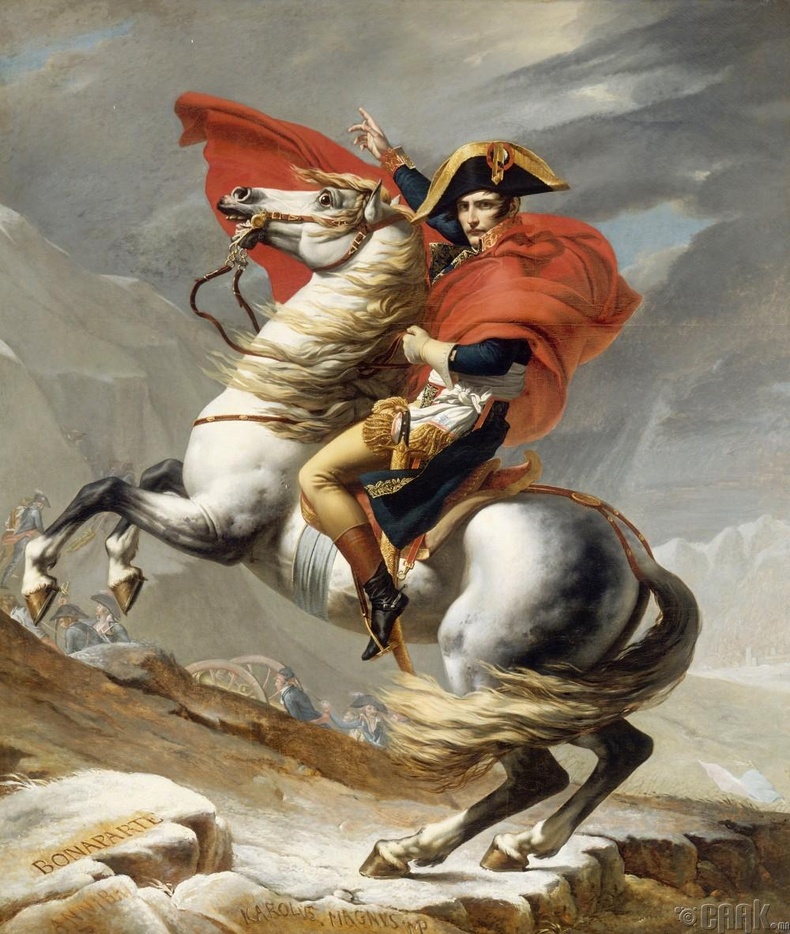 Наполеон Бонапарт - 1,158,727 км2