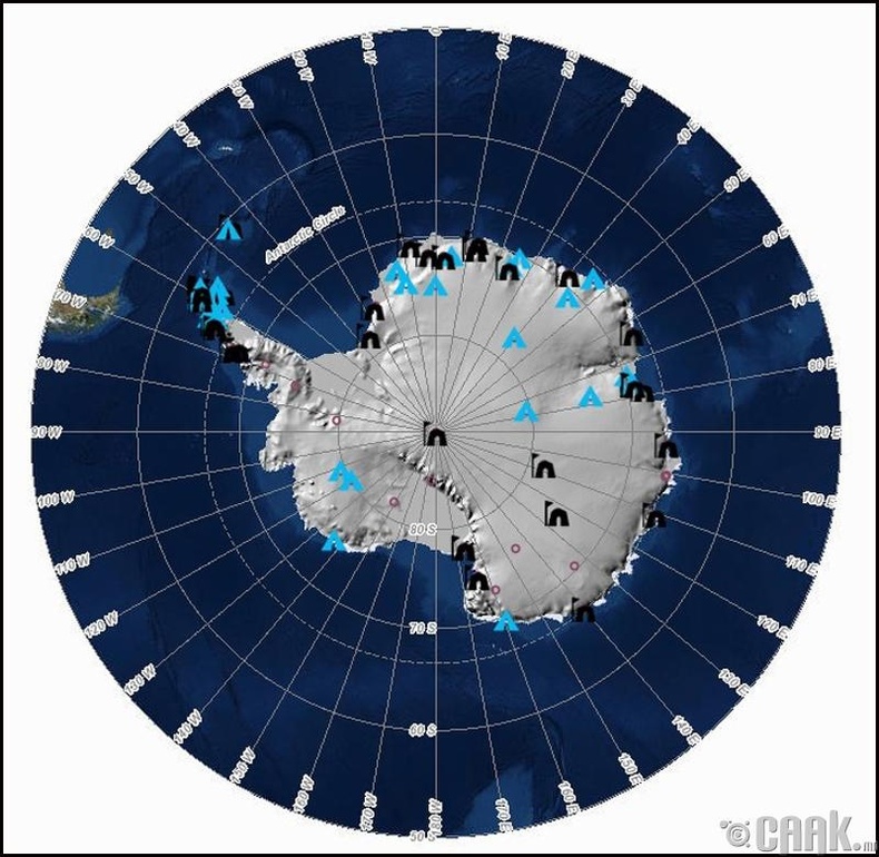 Антарктидын шинэ газрын зураг "REMA"