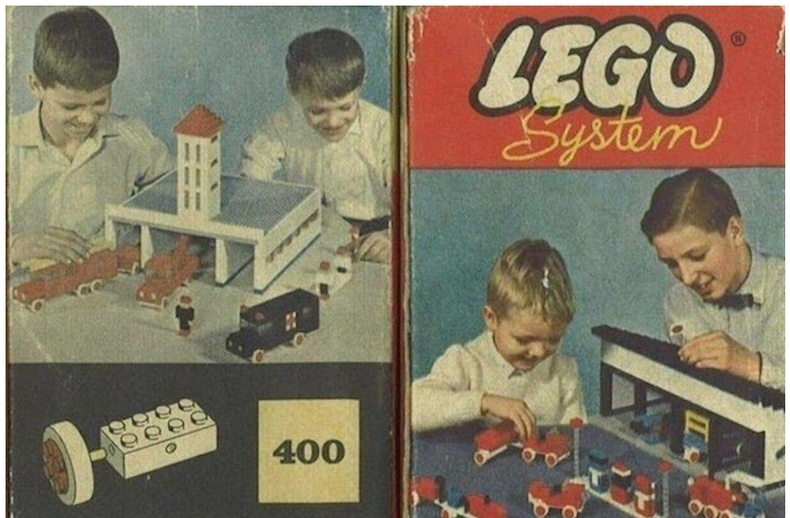 Анхны машинтай Лего тоглоом, 1961