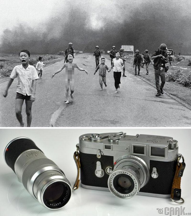"Дайны аймшигт дүр зураг", Ник Ут, 1972 он. "Leica M3" камер