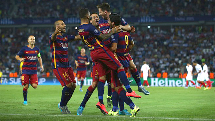 Барселона клуб УЕФА-гийн Супер цомд 5 дахь удаагаа түрүүллээ