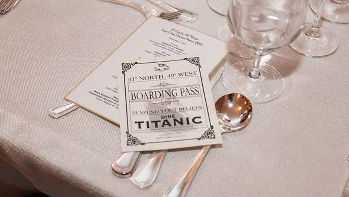 “Титаник”-ийн хамгийн сүүлийн зоог