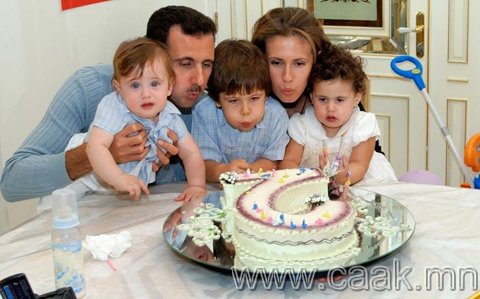 Сирийн ерөнхийлөгчийн гэр бүл