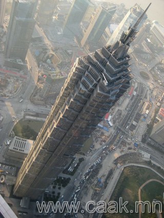 Шанхайн тэнгэр баганадсан байшин Цзинь Мао